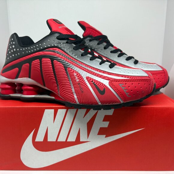 Men's Nike Shox Neymar - Red, Black, and White - Picture 2 of 7